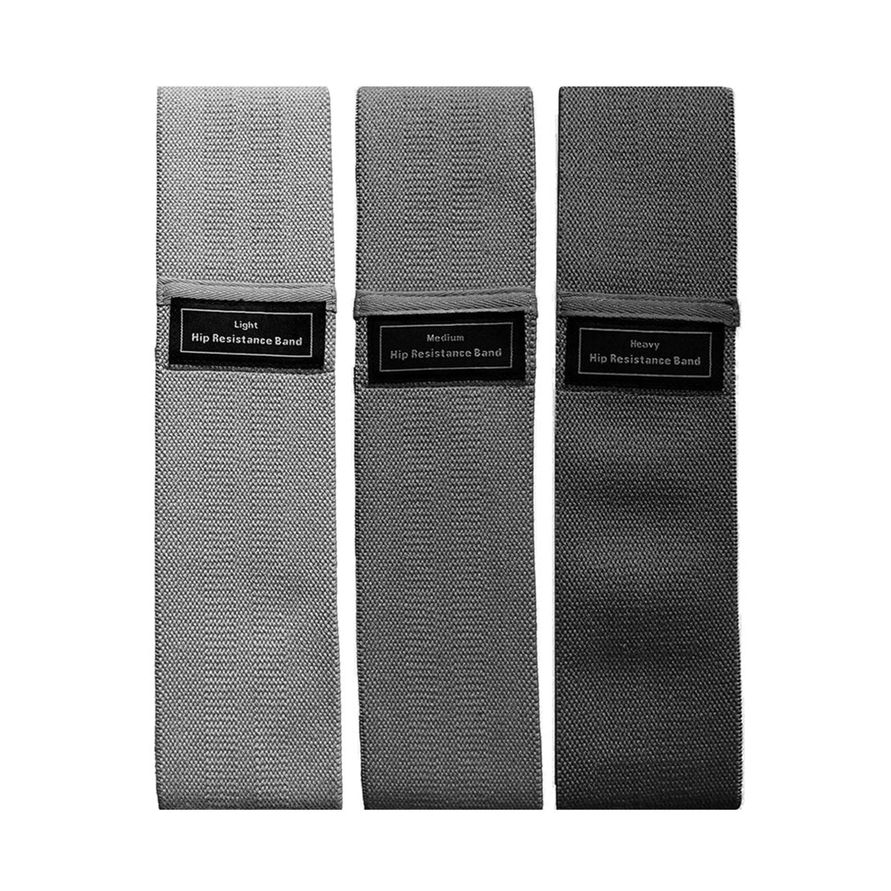 Pilates resistance bands- Monochrome